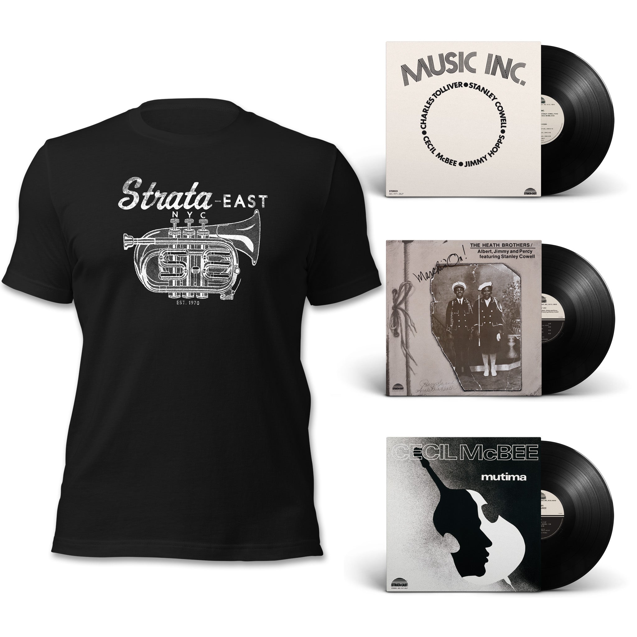 Strata–East LP Fan Bundle 2 (Horn logo)