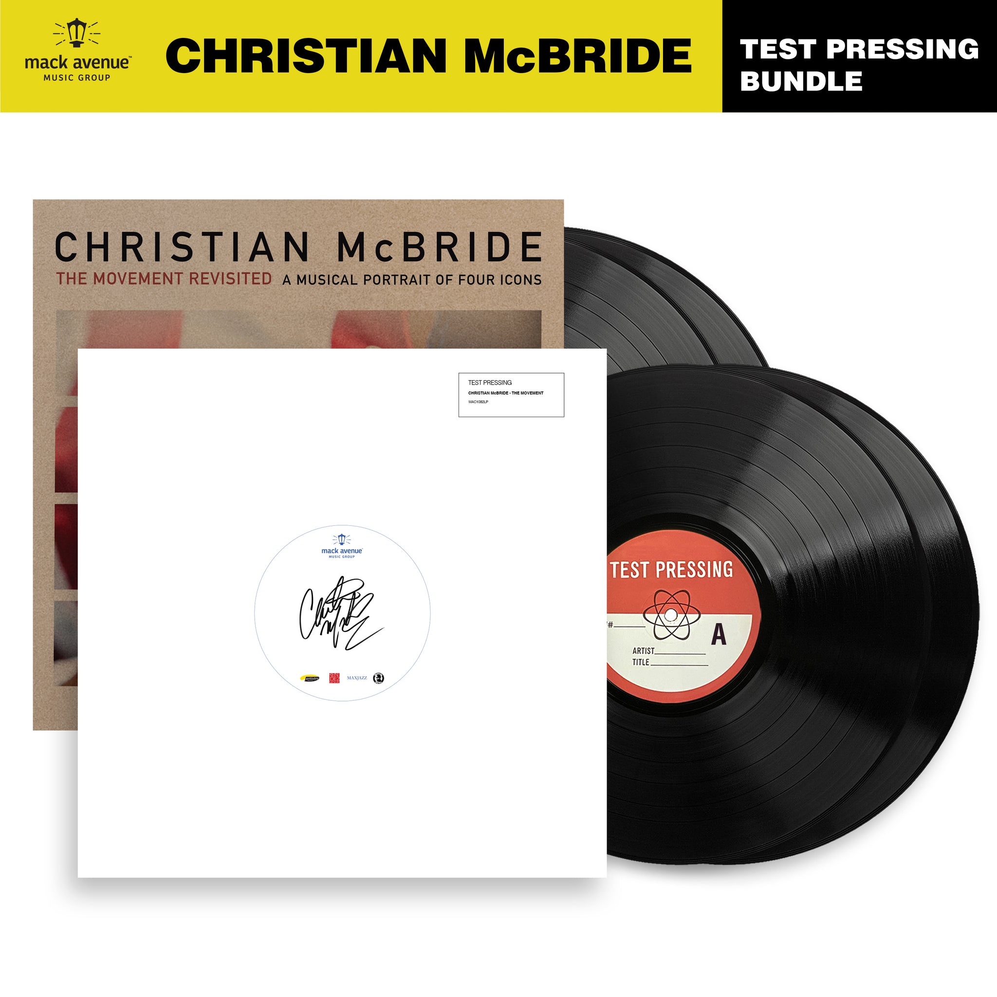 Christian McBride - The Movement Revisited: A Musical Portrait of Four Icons - Ultimate Test Pressing Bundle