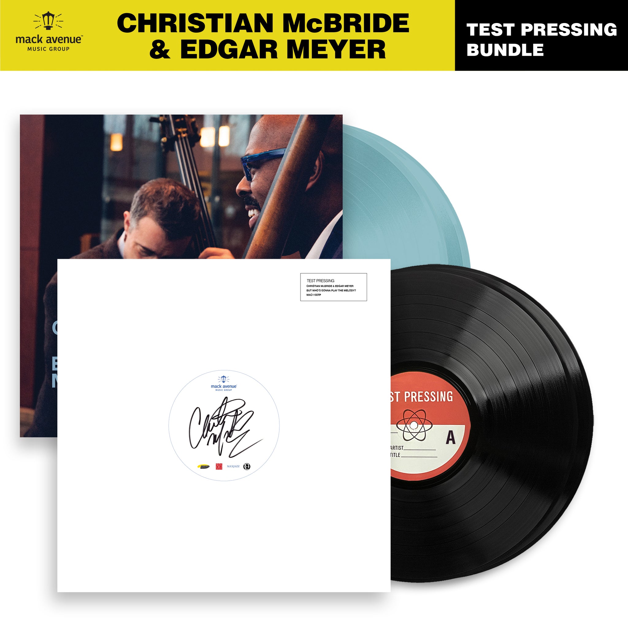Christian McBride & Edgar Meyer - But Who’s Gonna Play the Melody? - Ultimate Test Pressing Bundle