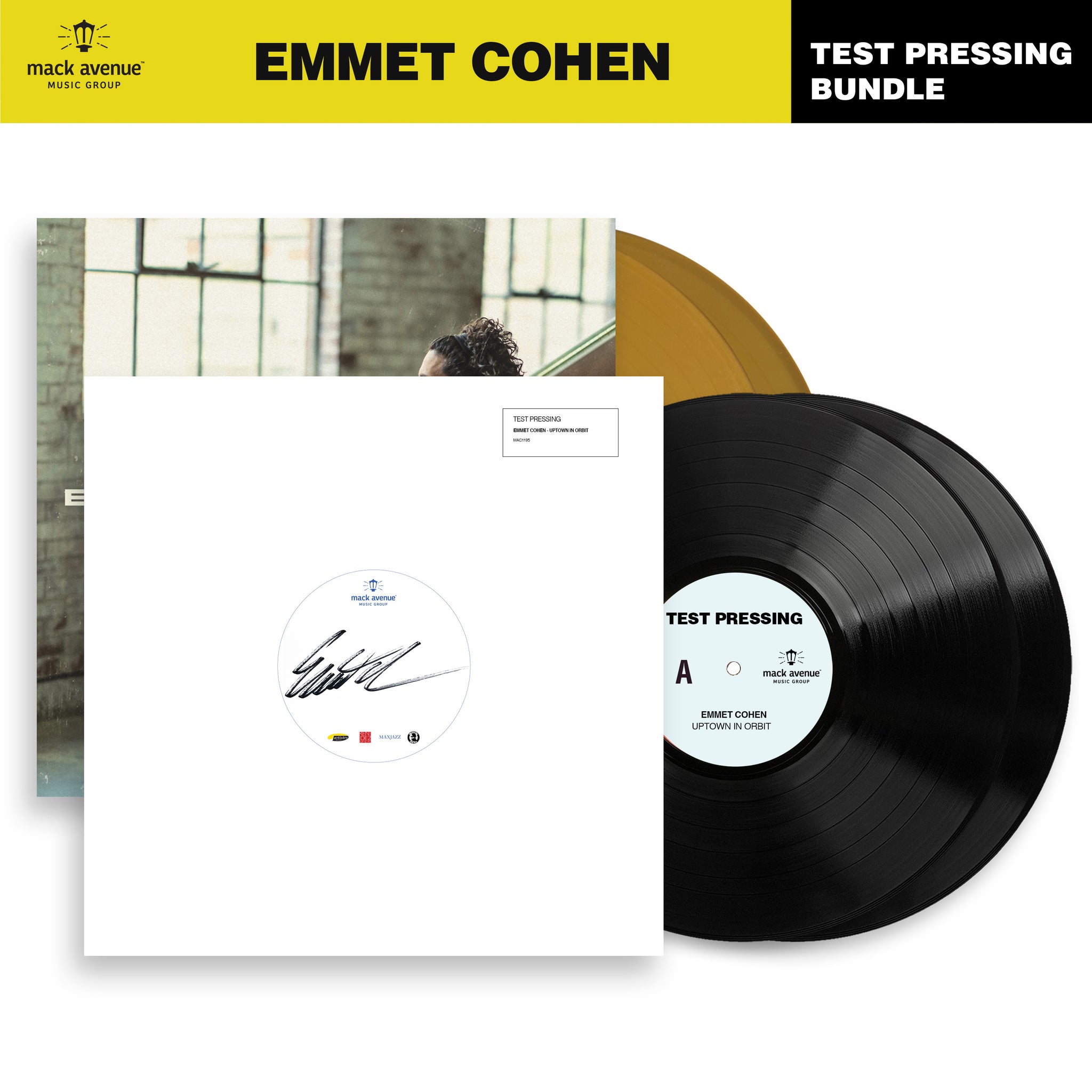 Emmet Cohen - Uptown in Orbit (Ultimate Test Pressing Bundle)