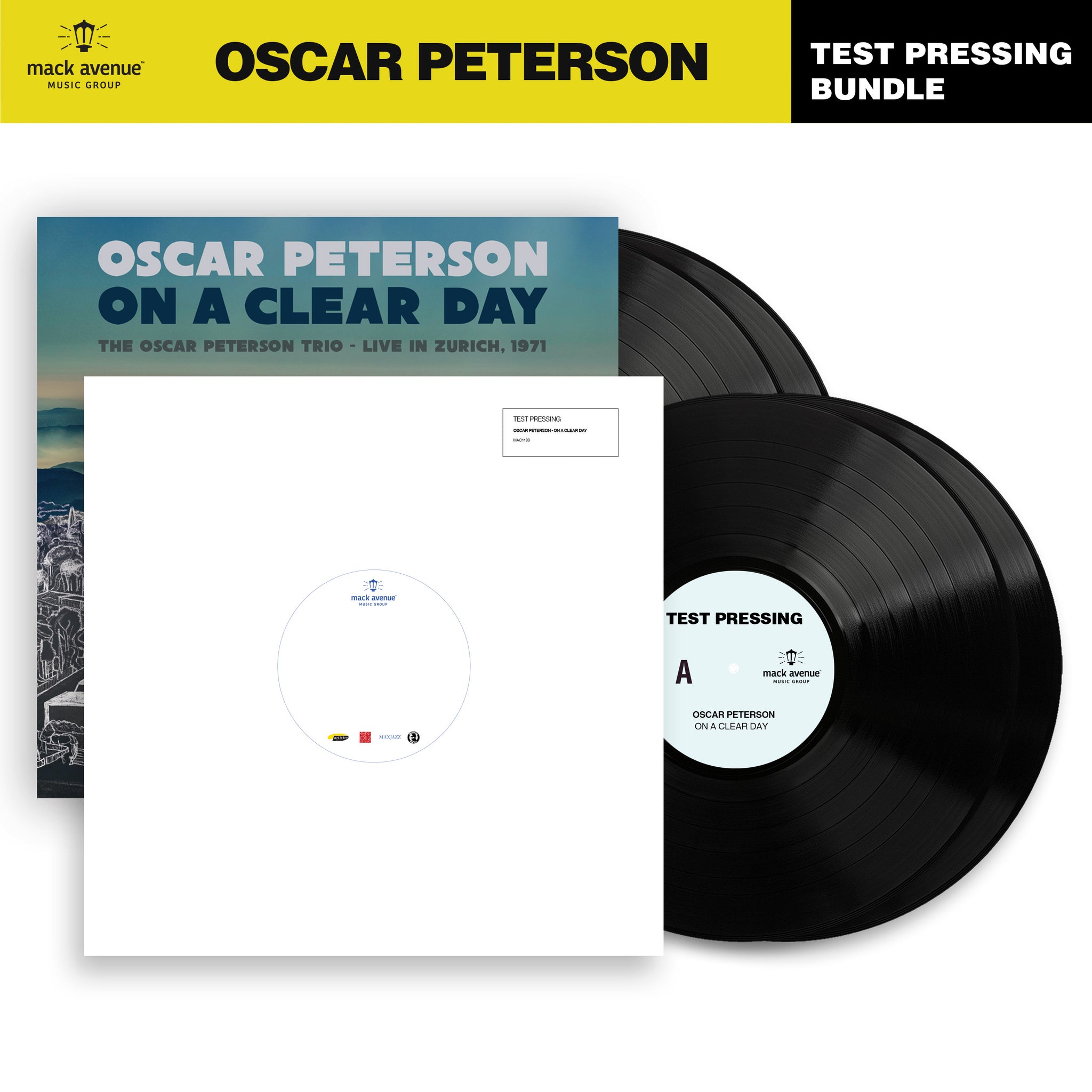 Oscar Peterson - On a Clear Day: The Oscar Peterson Trio — Live in Zurich, 1971 (Ultimate Test Pressing Bundle)