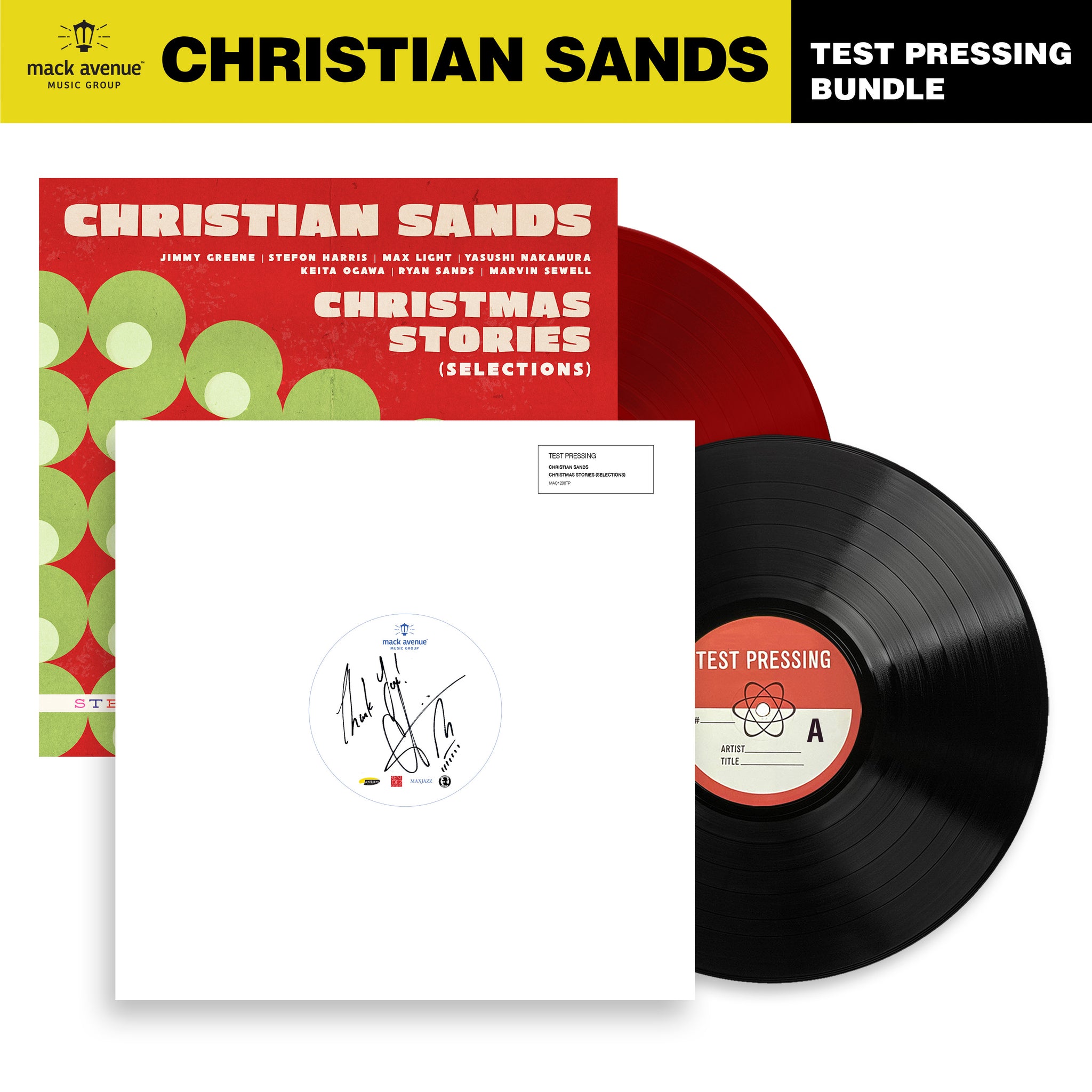 Christian Sands - Christmas Stories (Selections) (Ultimate Test Pressing Bundle)