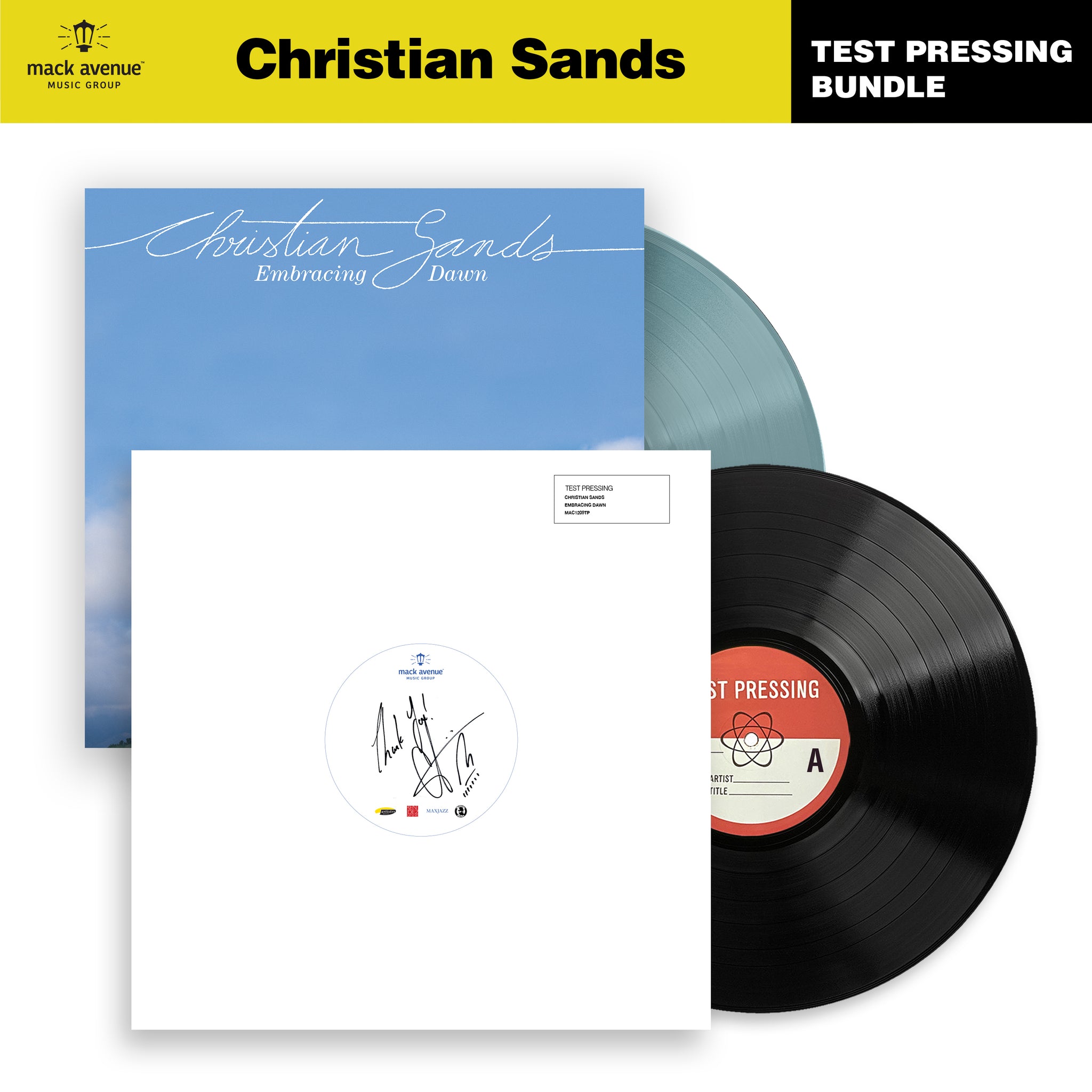 Christian Sands - Embracing Dawn (Ultimate Test Pressing Bundle)
