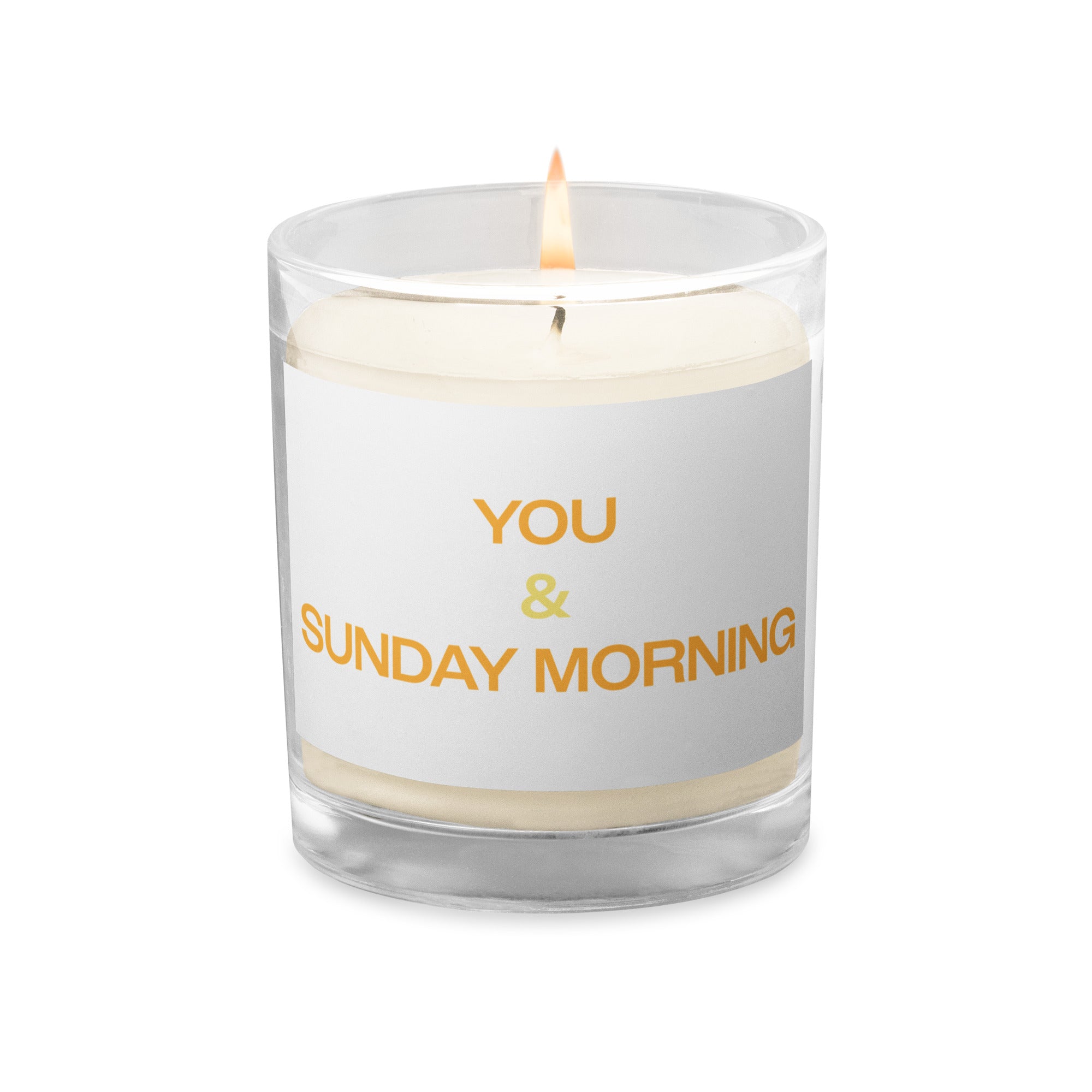 Kirk Whalum  YOU & SUNDAY MORNING – GLASS JAR SOY WAX CANDLE