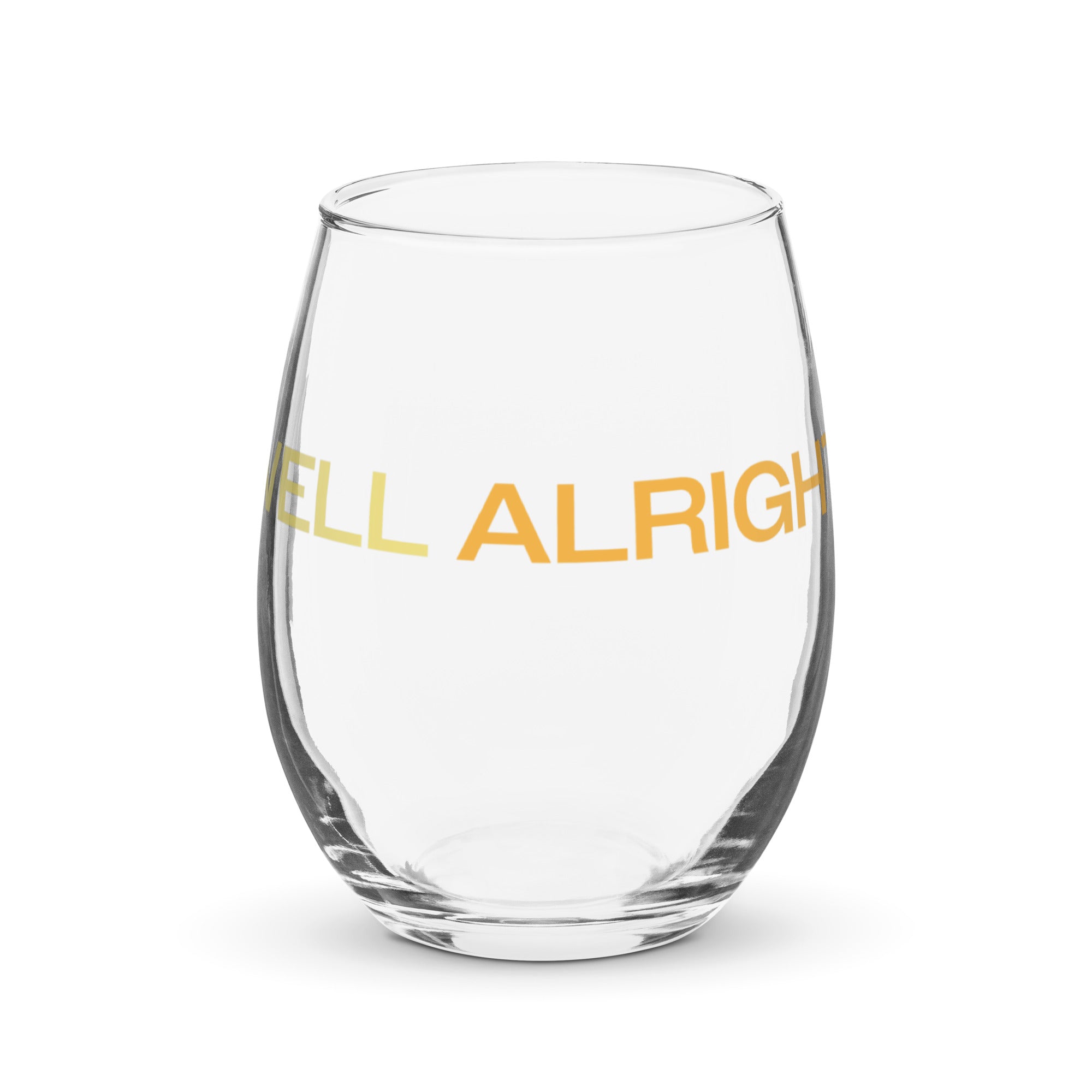 Kirk Whalum - WELL ALRIGHT – STEMLESS WINE GLASS