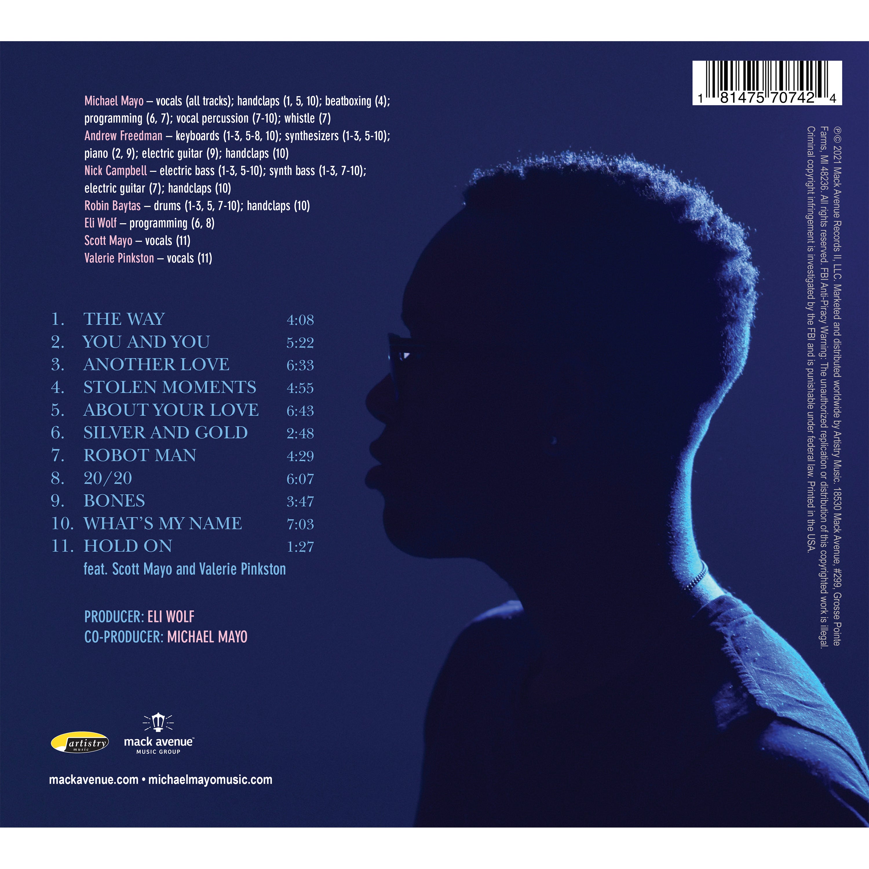Michael Mayo - Bones – Mack Avenue Music Group