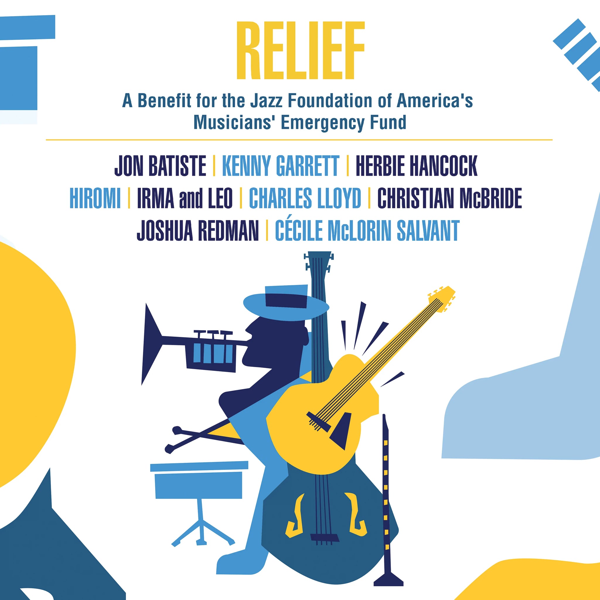 Various - Relief - A Benefit for the Jazz Foundation of America's Musicians' Emergency Fund